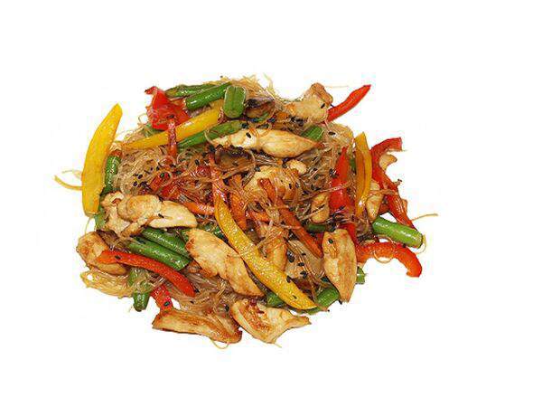 Pho Bo - Теплый салат с фунчозой