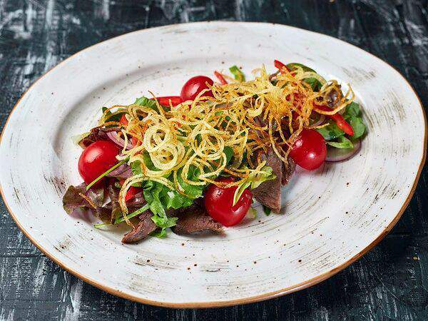 Шеннон - Теплый салат с телячьими щечками