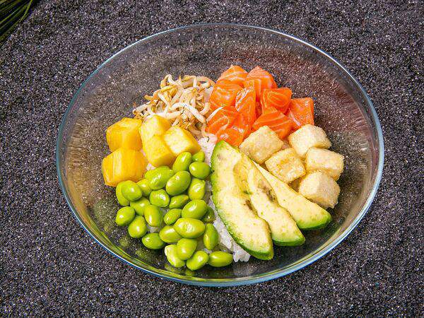 Poke Room - Боул лосось-тофу