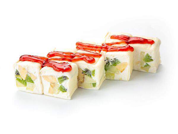 СушиШоп - Сладкий ролл с клубничным соусом