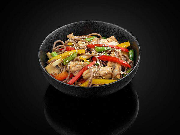 Omega 3-6-9 - Соба с курицей в устричном соусе