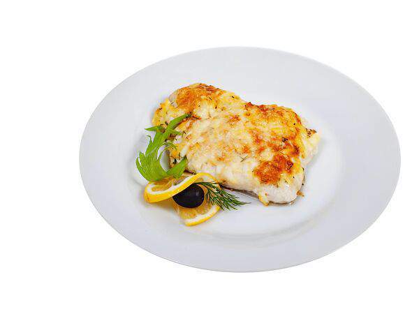 Проспект - Сайда запечённая с грибами и сыром