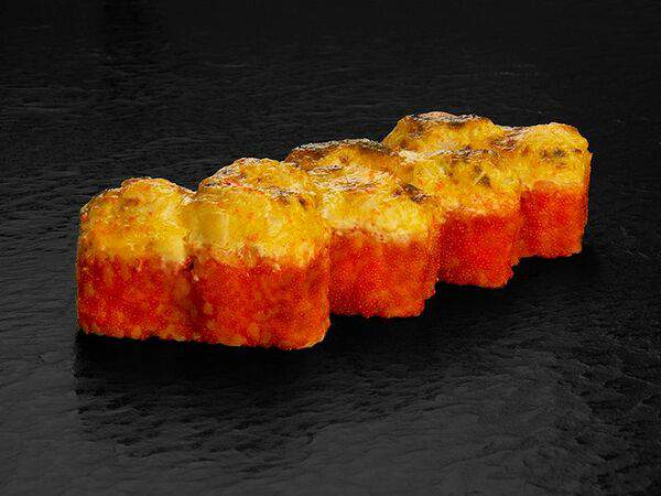 Sushihauz - Запеченный с копченым лососем