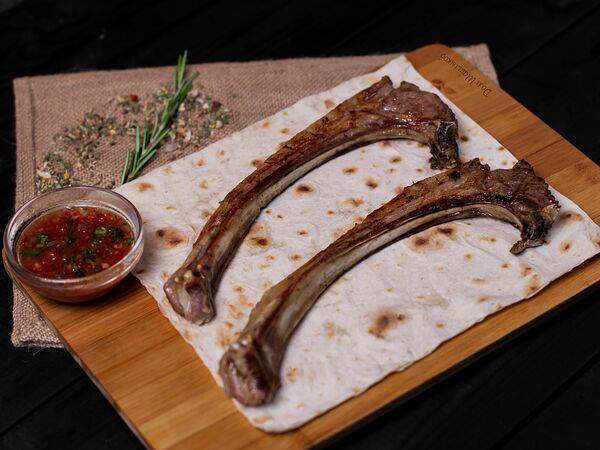 Дом шашлыков - Антрекот из баранины на мангале