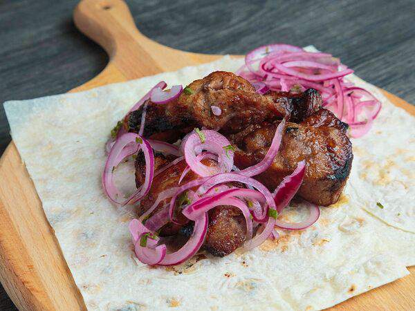 Сулугуни - Шашлык из свинины