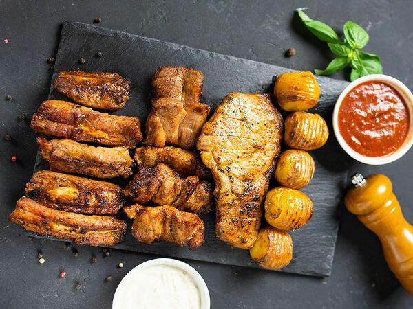 Шашлык №1 - Ассорти cвинoе