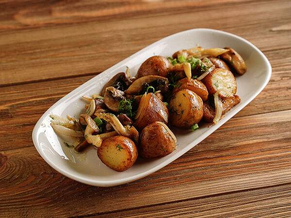 Че? Харчо! - Картофель с грибами