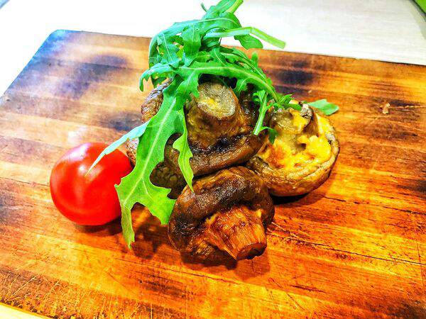 Шашлычная - Грибы на мангале