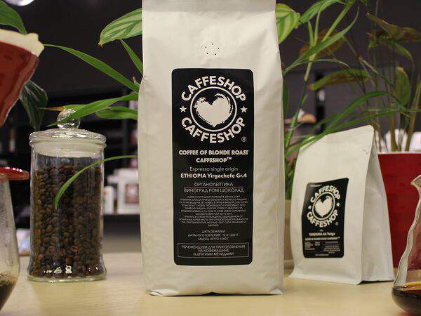 Caffeshop - Эфиопия Иргачиф Gr.4 эспрессо бленд