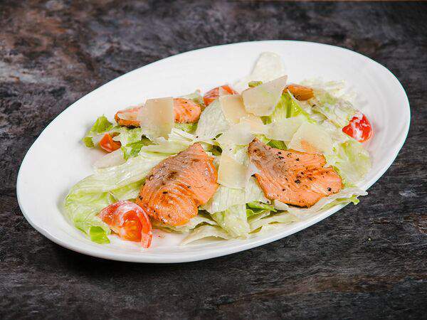 Сэндвичная - Цезарь с лососем