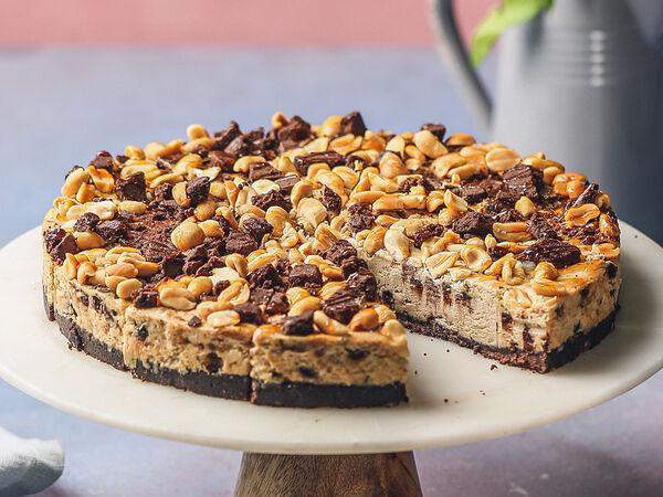 Десерт Коллекция - 1,2кг Чизкейк Карамельный с арахисом