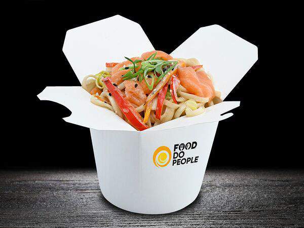 Food Do People - С лососем со сливочным