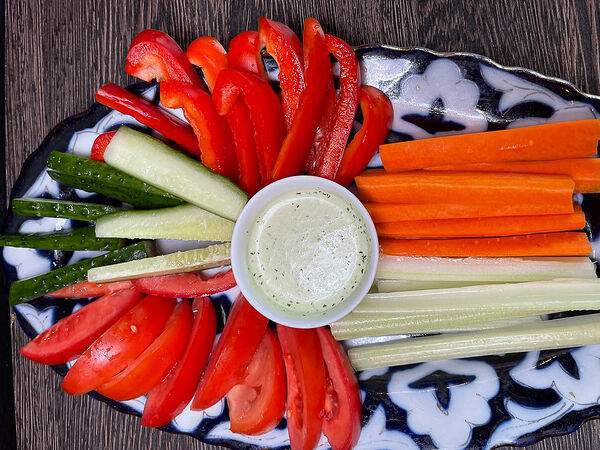 Чайхана №1 Lounge Cafe - Овощная тарелка