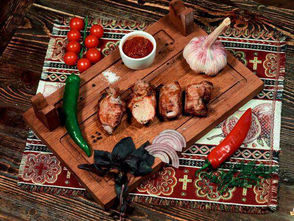 Шашлычный двор - Шашлык из свиной шейки