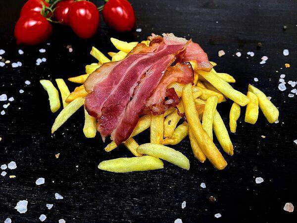 Иди ешь - Картофель фри с беконом