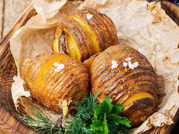 Пряности & Радости - Запеченный картофель на углях