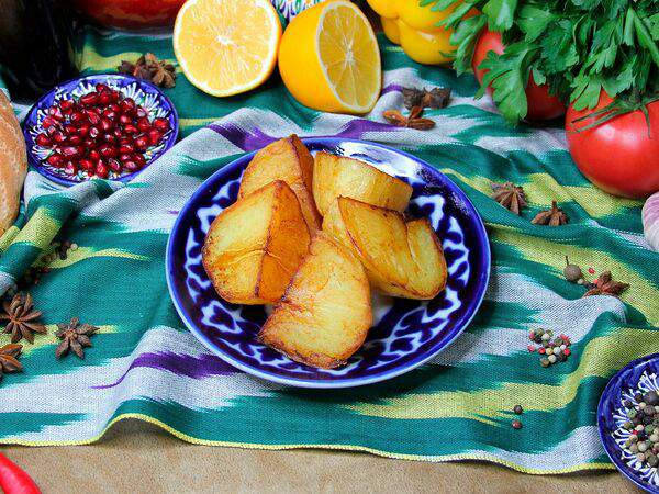 Чайхана Ташкент - Картофель по-домашнему