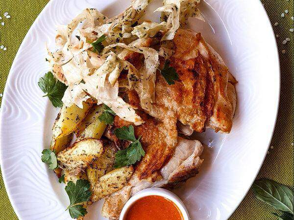 Pinzeria by Bontempi - Цыплёнок жареный с картофельными дольками