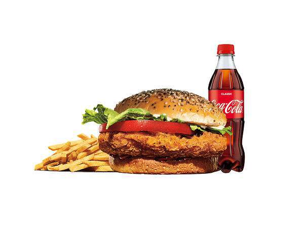 Burger King - Терияки Чикен Филе комбо