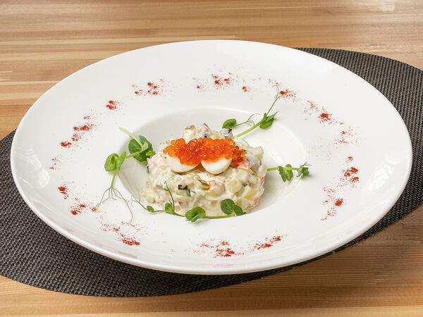 Lafa - Оливье с курицей