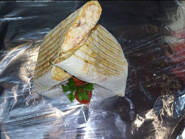 Мясо на углях - Шаурма сырная