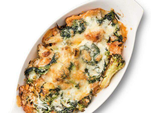 Фёст на Первомайской - Запеканка с сёмгой и овощами