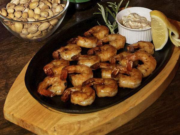 Harley Bar & Grill - Креветки на гриле
