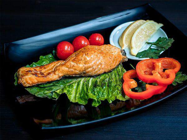 Мясо на углях - Сёмга на мангале