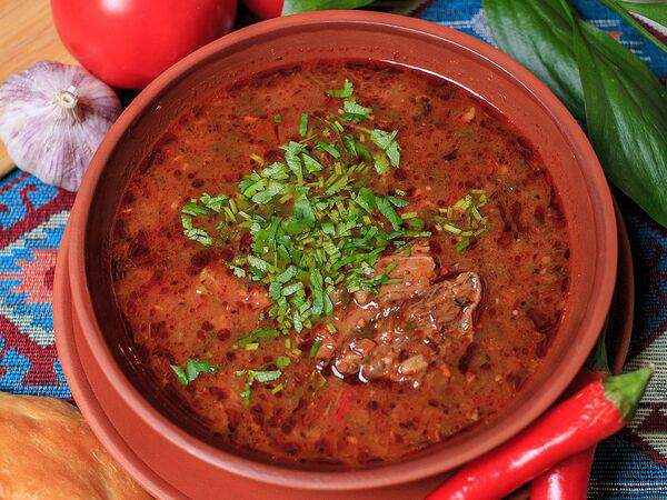 Megobari - Суп Харчо