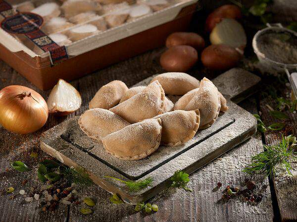 Патисари - Вареники с картофелем и луком