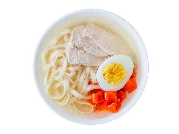 Мандарин - Куриный бульон с лапшой удон