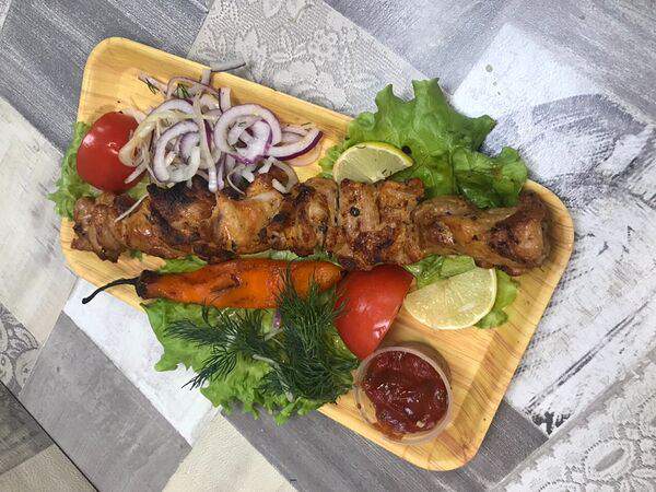 Мясо на углях - Шашлык свинина