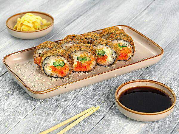 Менделеев - Калифорния с лососем темпура