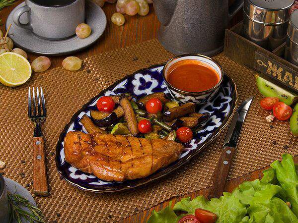 Чайхона lounge - Куриное филе на мангале