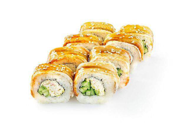 Gimme rolls - Ролл в угре со снежным крабом