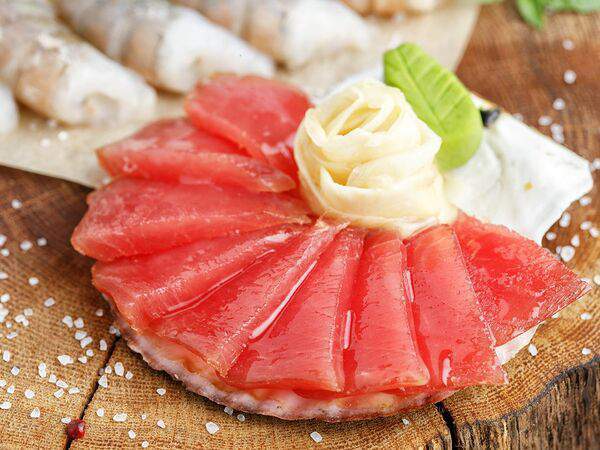 Steak & fish house El Chico - Сашими из голубого тунца Блюфин