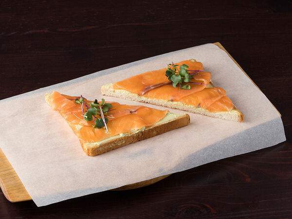 Территория - Авокадо тост с сёмгой