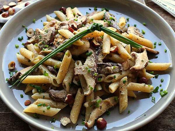 Buono - Пенне с жареными грибами и чёрным трюфелем
