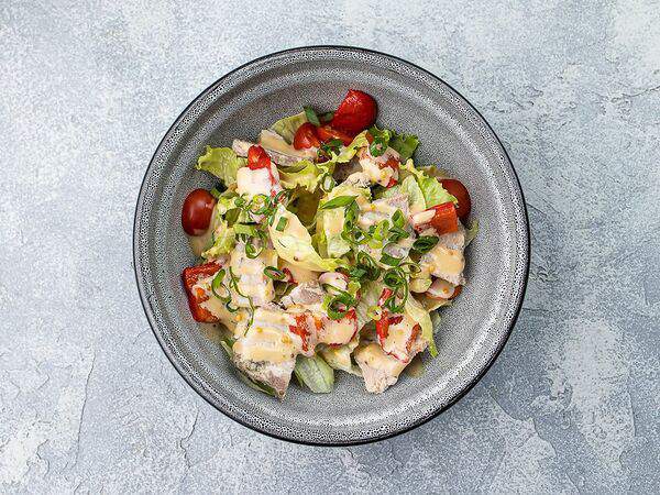 Булочки на улочке - Салат с бужениной