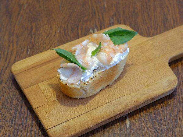 Помидорро - Брускетта с моцареллой и томатами