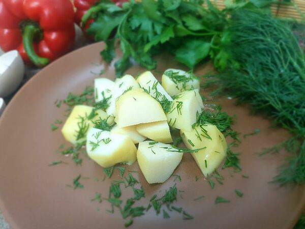 Ссср - Картофель молодой с укропом