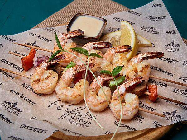 Шеннон - Тигровые креветки гриль