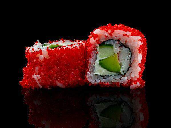 Японка - Калифорния с креветкой