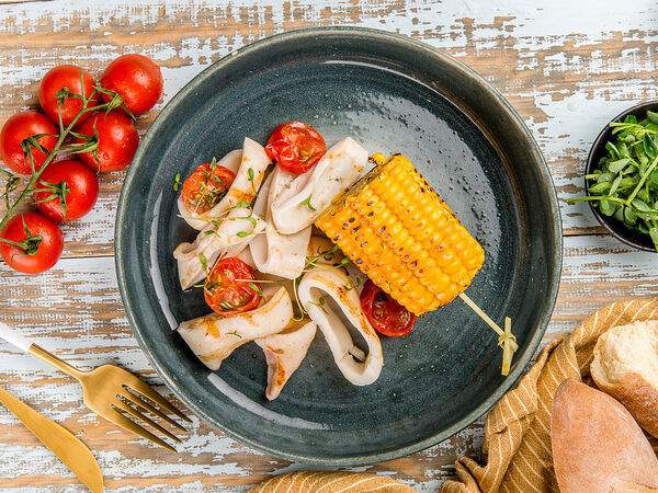 Пряности & Радости - Кальмар на гриле