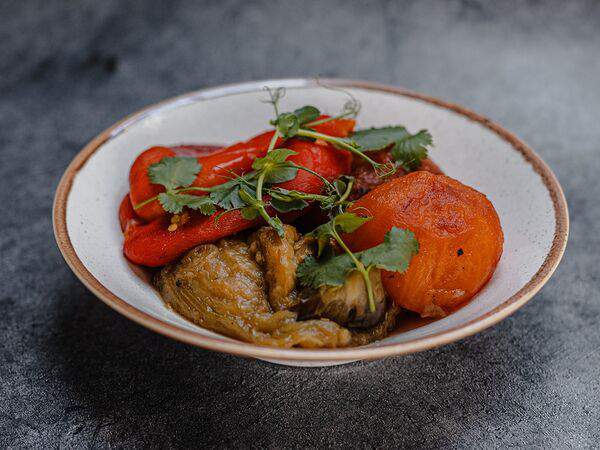 Сад On line - Овощи, запеченные на мангале