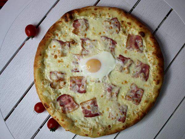 Суши кушай - Пицца Карбонара