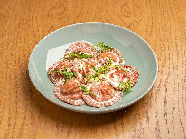 Бруни - Равиоли с форелью