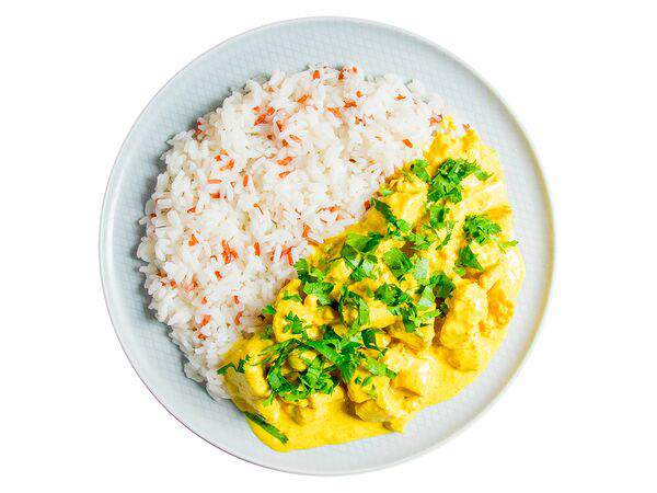 Мандарин - Тикка масала с рисом микс