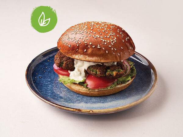 Укроп - Бургер с фалафелем