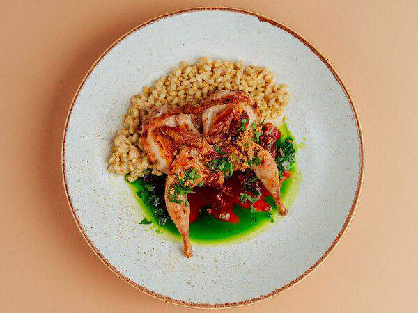 T-Cafe - Перепел с перлотто